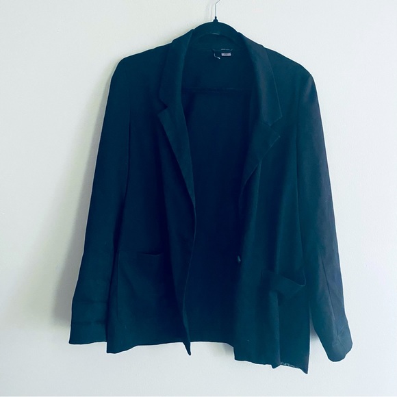 H&M Divided Women's Black Blazer Suit Jacket Size 10 - Picture 2 of 9